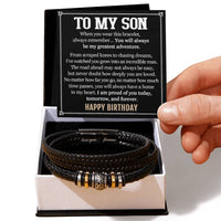Load image into Gallery viewer, Happy Birthday Gift for Son, Happy Birthday Bracelet for Son

