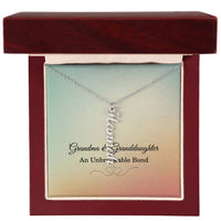 Load image into Gallery viewer, Grandma Custom Names Necklace from Granddaughter, Personalized Jewelry - Gifts for Grandma
