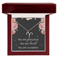 Necklace for Daughters with Message Card Christmas Gifts for Granddaughters Pisces Necklace Zodiac Necklaces All Signs