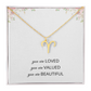 Necklace Gifts for Women Affirmation Birthday Gift for Daughter Granddaughter Christmas Gift Mantra Necklace Niece Gift Virgo Sagittarius Zodiac Gifts All Signs