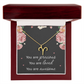 Necklace for Daughters with Message Card Christmas Gifts for Granddaughters Pisces Necklace Zodiac Necklaces All Signs
