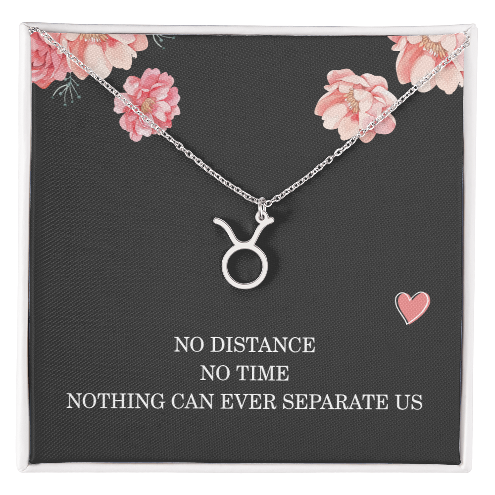Long Distance Relationship Gifts for Her Birthday Necklace for Women Christmas Gifts for Daughter Capricorn Necklace Zodiac Necklace All Signs