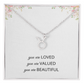 Necklace Gifts for Women Affirmation Birthday Gift for Daughter Granddaughter Christmas Gift Mantra Necklace Niece Gift Virgo Sagittarius Zodiac Gifts All Signs