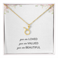 Necklace Gifts for Women Affirmation Birthday Gift for Daughter Granddaughter Christmas Gift Mantra Necklace Niece Gift Virgo Sagittarius Zodiac Gifts All Signs