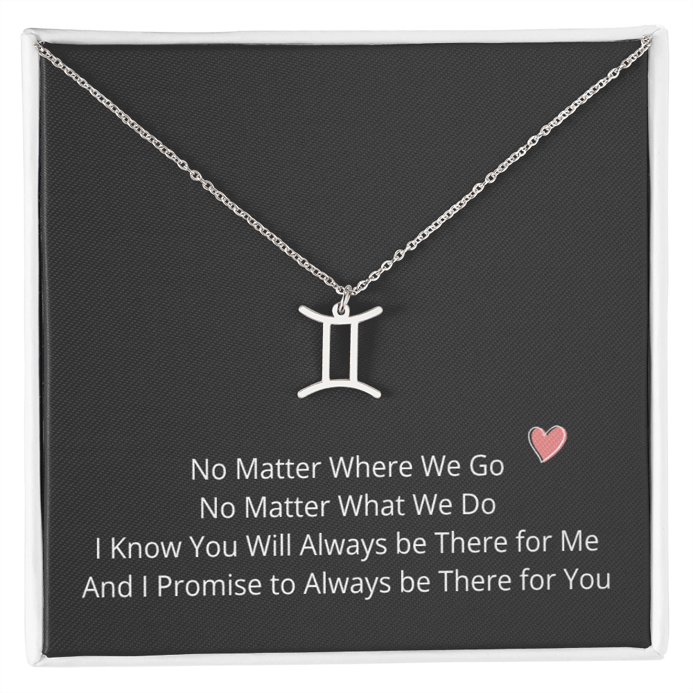 Birthday Gifts for Best Friends Zodiac Signs Gifts for Women Gemini Necklace for Her Birthday Gifts for Her Christmas Gifts Bestie All Zodiac Signs