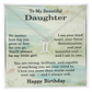Birthday Gifts for Daughter, Zodiac Necklace for Daughter Birthday, Birthday Gifts Ideas for Daughter, To My Daughter Birthday Necklace