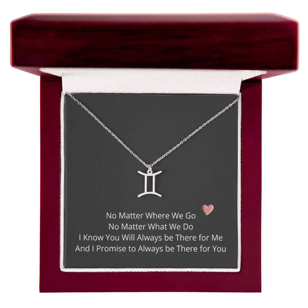 Birthday Gifts for Best Friends Zodiac Signs Gifts for Women Gemini Necklace for Her Birthday Gifts for Her Christmas Gifts Bestie All Zodiac Signs