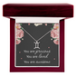 Necklace for Daughters with Message Card Christmas Gifts for Granddaughters Pisces Necklace Zodiac Necklaces All Signs