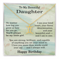 Birthday Gifts for Daughter, Zodiac Necklace for Daughter Birthday, Birthday Gifts Ideas for Daughter, To My Daughter Birthday Necklace