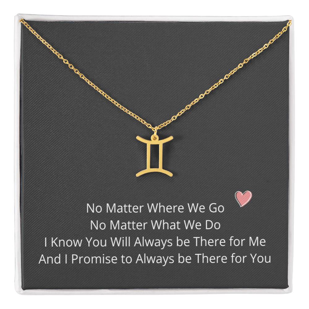 Birthday Gifts for Best Friends Zodiac Signs Gifts for Women Gemini Necklace for Her Birthday Gifts for Her Christmas Gifts Bestie All Zodiac Signs