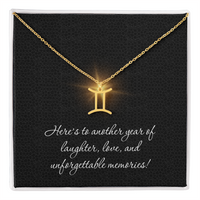 Load image into Gallery viewer, Zodiac Sign Necklace Birthday Gift for Her – Women’s Best Friend Jewelry
