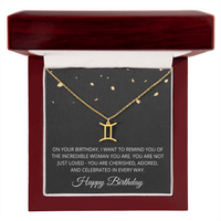 Load image into Gallery viewer, Birthday Gifts for Women with Zodiac Signs - Horoscope Necklace for Her
