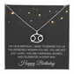 Aries Necklace for Her Taurus Gifts for Women Zodiac Necklace for Birthday Gifts for Daughter Women Birthday All Zodiac Signs