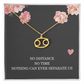Long Distance Relationship Gifts for Her Birthday Necklace for Women Christmas Gifts for Daughter Capricorn Necklace Zodiac Necklace All Signs