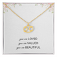 Necklace Gifts for Women Affirmation Birthday Gift for Daughter Granddaughter Christmas Gift Mantra Necklace Niece Gift Virgo Sagittarius Zodiac Gifts All Signs
