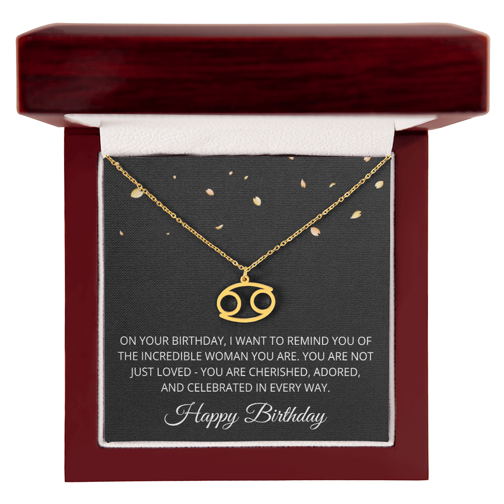 Aries Necklace for Her Taurus Gifts for Women Zodiac Necklace for Birthday Gifts for Daughter Women Birthday All Zodiac Signs
