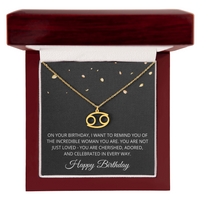 Load image into Gallery viewer, Birthday Gifts for Women with Zodiac Signs - Horoscope Necklace for Her
