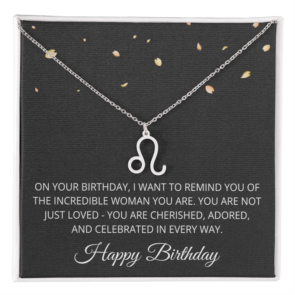 Aries Necklace for Her Taurus Gifts for Women Zodiac Necklace for Birthday Gifts for Daughter Women Birthday All Zodiac Signs