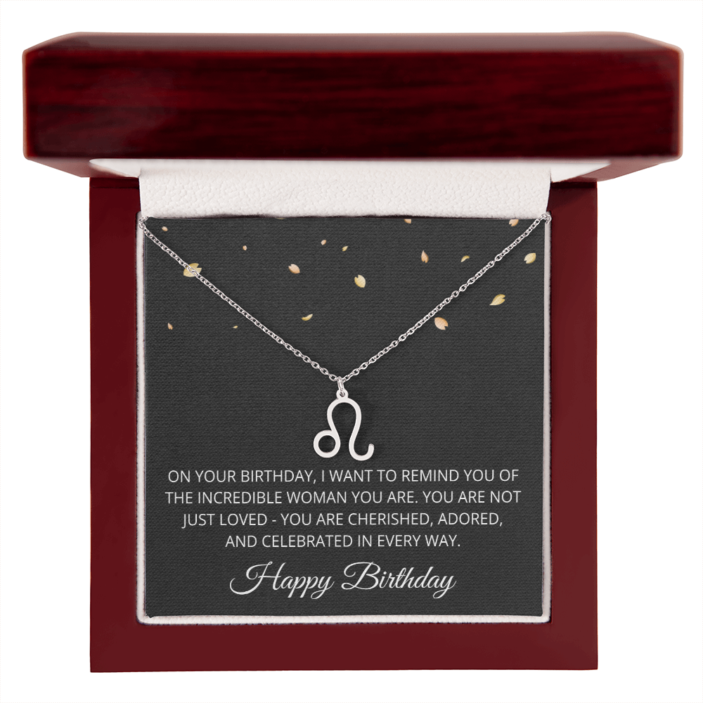 Aries Necklace for Her Taurus Gifts for Women Zodiac Necklace for Birthday Gifts for Daughter Women Birthday All Zodiac Signs