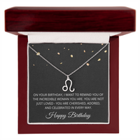 Load image into Gallery viewer, Birthday Gifts for Women with Zodiac Signs - Horoscope Necklace for Her
