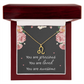 Necklace for Daughters with Message Card Christmas Gifts for Granddaughters Pisces Necklace Zodiac Necklaces All Signs