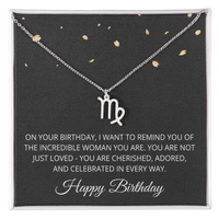 Load image into Gallery viewer, Birthday Gifts for Women with Zodiac Signs - Horoscope Necklace for Her
