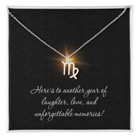 Load image into Gallery viewer, Zodiac Sign Necklace Birthday Gift for Her – Women’s Best Friend Jewelry

