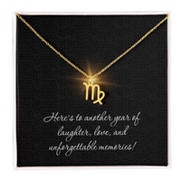Load image into Gallery viewer, Zodiac Sign Necklace Birthday Gift for Her – Women’s Best Friend Jewelry
