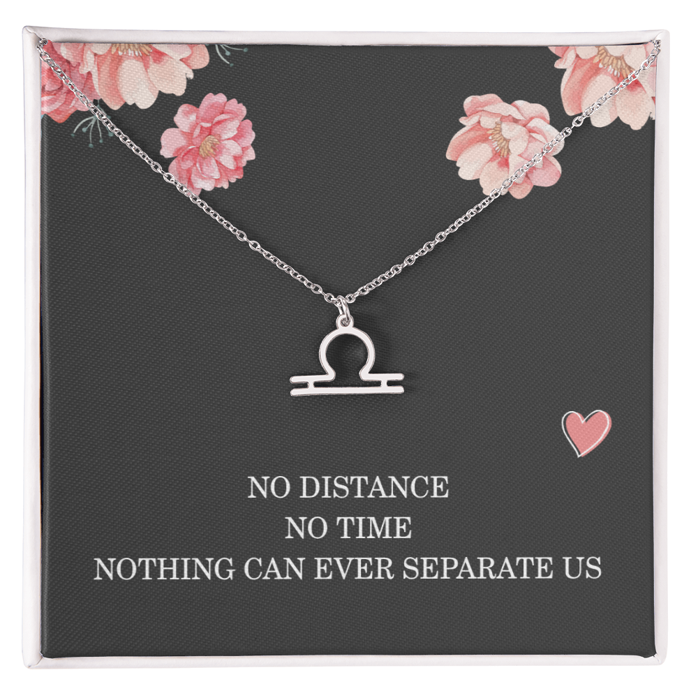 Long Distance Relationship Gifts for Her Birthday Necklace for Women Christmas Gifts for Daughter Capricorn Necklace Zodiac Necklace All Signs