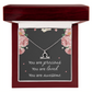 Necklace for Daughters with Message Card Christmas Gifts for Granddaughters Pisces Necklace Zodiac Necklaces All Signs
