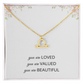 Necklace Gifts for Women Affirmation Birthday Gift for Daughter Granddaughter Christmas Gift Mantra Necklace Niece Gift Virgo Sagittarius Zodiac Gifts All Signs
