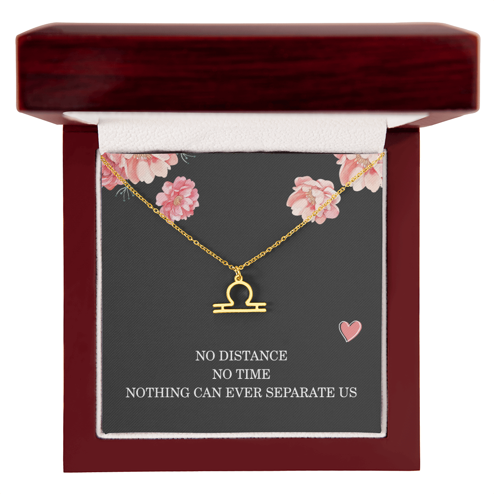 Long Distance Relationship Gifts for Her Birthday Necklace for Women Christmas Gifts for Daughter Capricorn Necklace Zodiac Necklace All Signs