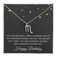 Load image into Gallery viewer, Birthday Gifts for Women with Zodiac Signs - Horoscope Necklace for Her
