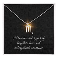 Load image into Gallery viewer, Zodiac Sign Necklace Birthday Gift for Her – Women’s Best Friend Jewelry
