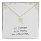 Necklace Gifts for Women Affirmation Birthday Gift for Daughter Granddaughter Christmas Gift Mantra Necklace Niece Gift Virgo Sagittarius Zodiac Gifts All Signs