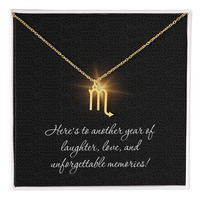 Load image into Gallery viewer, Zodiac Sign Necklace Birthday Gift for Her – Women’s Best Friend Jewelry
