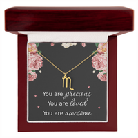 Load image into Gallery viewer, Zodiac Sign Necklace Christmas Gift for Daughter or Granddaughter – Women’s Jewelry
