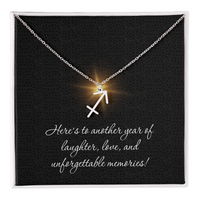 Load image into Gallery viewer, Zodiac Sign Necklace Birthday Gift for Her – Women’s Best Friend Jewelry
