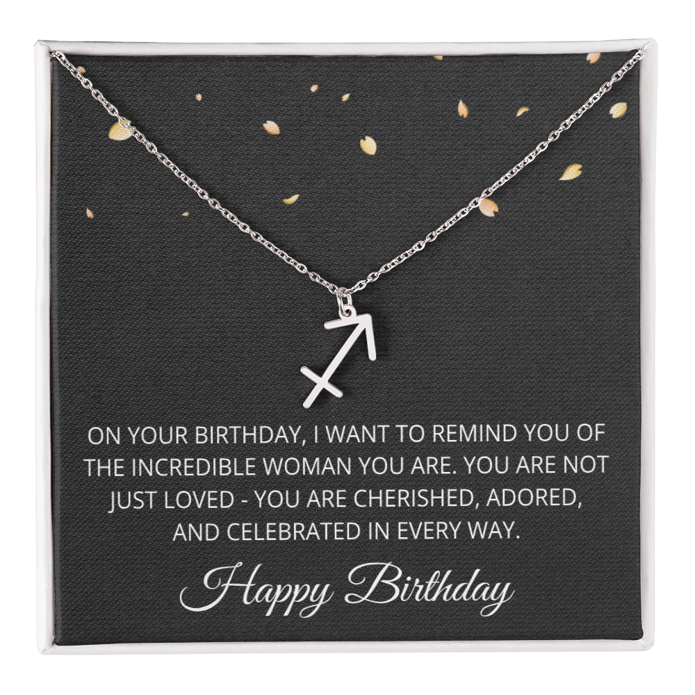 Aries Necklace for Her Taurus Gifts for Women Zodiac Necklace for Birthday Gifts for Daughter Women Birthday All Zodiac Signs