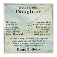 Load image into Gallery viewer, Zodiac Sign Necklace Birthday Gift for Daughter – To My Daughter Jewelry
