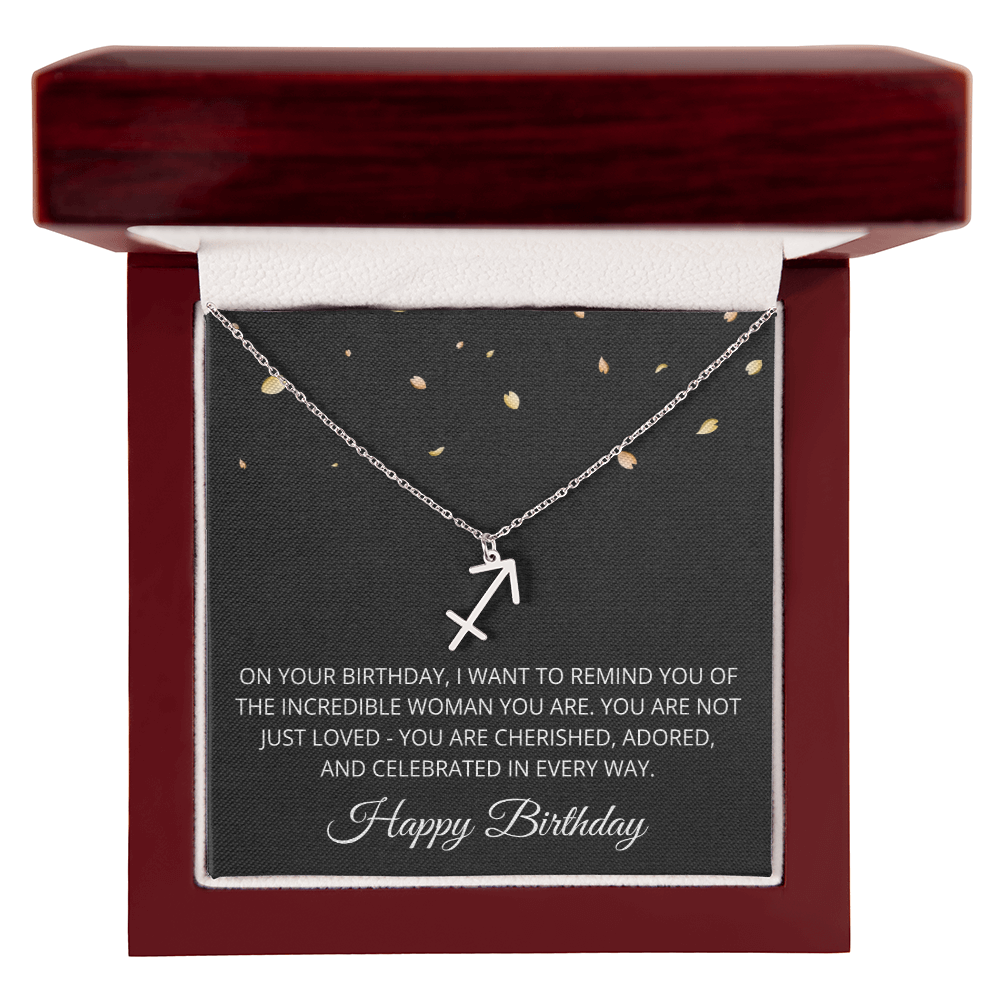 Aries Necklace for Her Taurus Gifts for Women Zodiac Necklace for Birthday Gifts for Daughter Women Birthday All Zodiac Signs