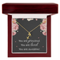 Necklace for Daughters with Message Card Christmas Gifts for Granddaughters Pisces Necklace Zodiac Necklaces All Signs