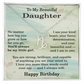 Birthday Gifts for Daughter, Zodiac Necklace for Daughter Birthday, Birthday Gifts Ideas for Daughter, To My Daughter Birthday Necklace