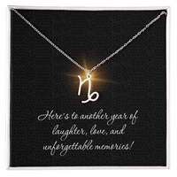 Load image into Gallery viewer, Zodiac Sign Necklace Birthday Gift for Her – Women’s Best Friend Jewelry
