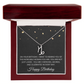 Aries Necklace for Her Taurus Gifts for Women Zodiac Necklace for Birthday Gifts for Daughter Women Birthday All Zodiac Signs