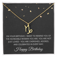Load image into Gallery viewer, Birthday Gifts for Women with Zodiac Signs - Horoscope Necklace for Her
