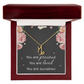 Necklace for Daughters with Message Card Christmas Gifts for Granddaughters Pisces Necklace Zodiac Necklaces All Signs