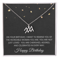 Aries Necklace for Her Taurus Gifts for Women Zodiac Necklace for Birthday Gifts for Daughter Women Birthday All Zodiac Signs