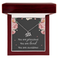 Necklace for Daughters with Message Card Christmas Gifts for Granddaughters Pisces Necklace Zodiac Necklaces All Signs
