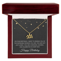 Load image into Gallery viewer, Birthday Gifts for Women with Zodiac Signs - Horoscope Necklace for Her
